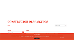 Desktop Screenshot of constructordemusculos.com