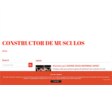 Tablet Screenshot of constructordemusculos.com